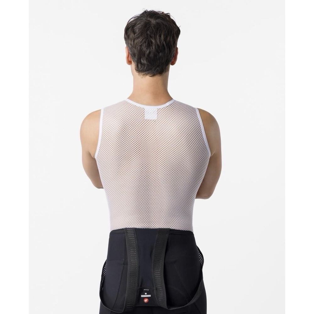 CASTELLI Core Mesh 3 Men’s L/XL White New With Tags - Picture 2 of 2